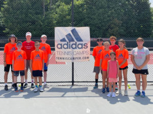 adidas Tennis Camp group photo
