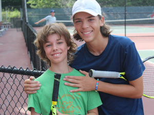 Tennis Camp brothers