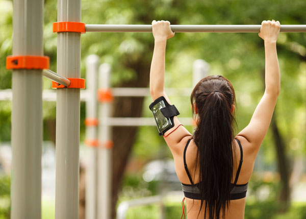 Passive Hang on the Monkey Bars